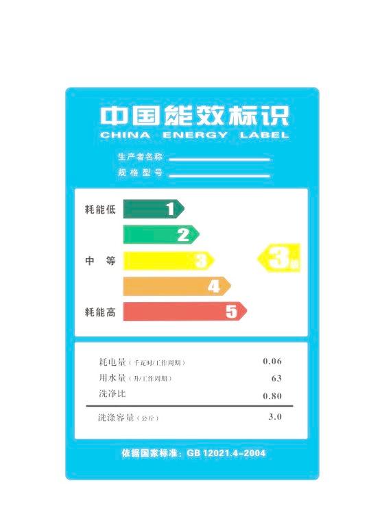中国能效标识产品范围